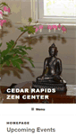 Mobile Screenshot of cedarrapidszencenter.org
